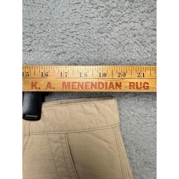 INC International Concepts Shorts Mens 40X10 Sand Linen Khakis Regular Fit NEW - Picture 8 of 10